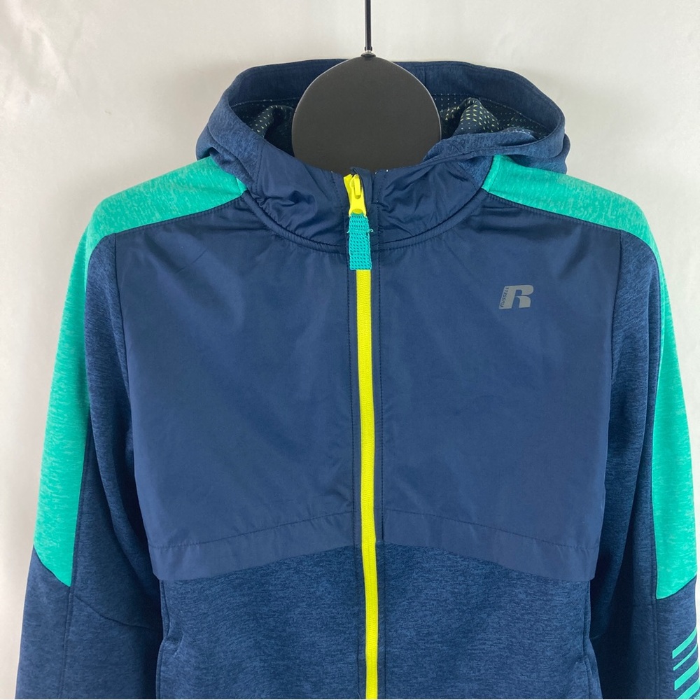 Russell Dri-Power 360 Running Jacket Blue Cove Heather Size XXL - Picture 10 of 10